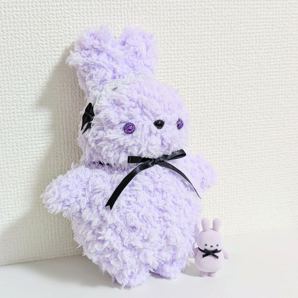 キラキラおめめのぬいぐるみnuinui
ゴシックラベンダー

ソフビフロッキーフィギュア カプセルトイ
ラベンダーうさぎ