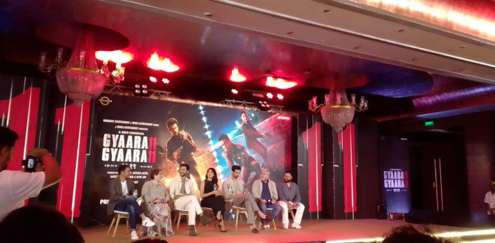 Trailer Launch of Zee5's Original Sci-fi Series Gyaarah Gyaarah at Novotel, Juhu