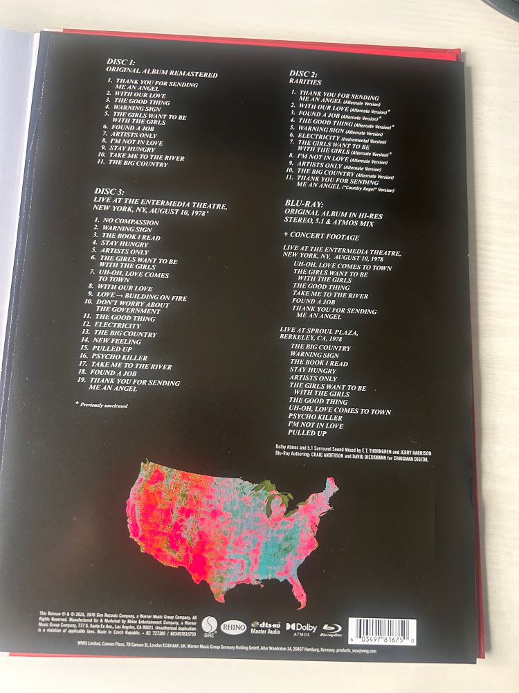 More Songs About Buildings And Food deluxe reissue - track listing. 