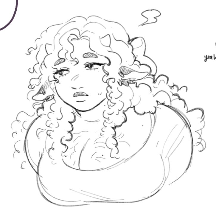 my oc paisley, looking a little moody