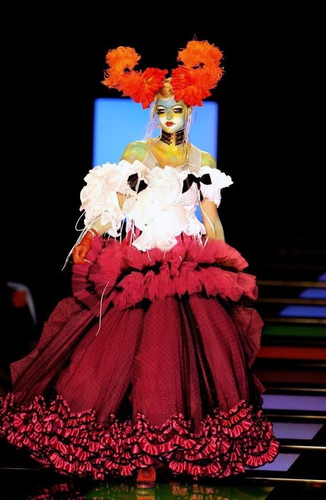 The John Galliano design that inspired Fleur's outfit.