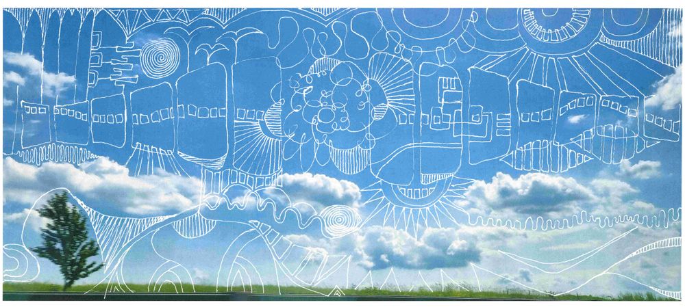 hidden sky 2
Fotoübermalung 
41 x 18 cm
Wolfgang (wfm) 2024