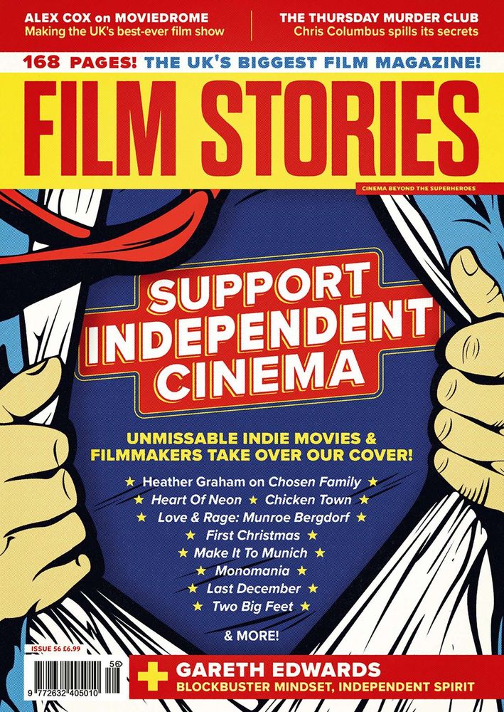 Film Stories issue 56 cover. Support independent cinema.