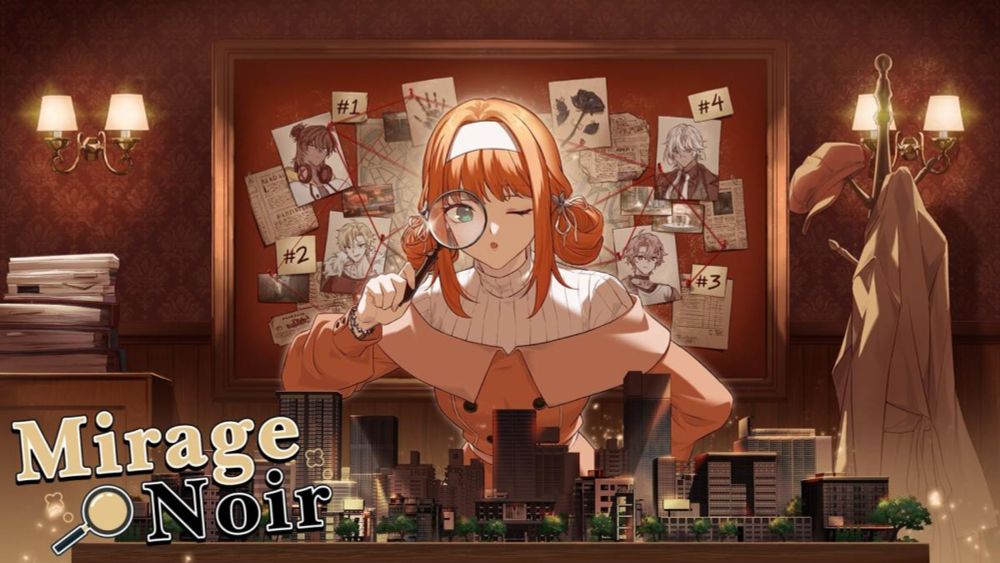 Detective Otome Visual Novel Mirage Noir Demo Review