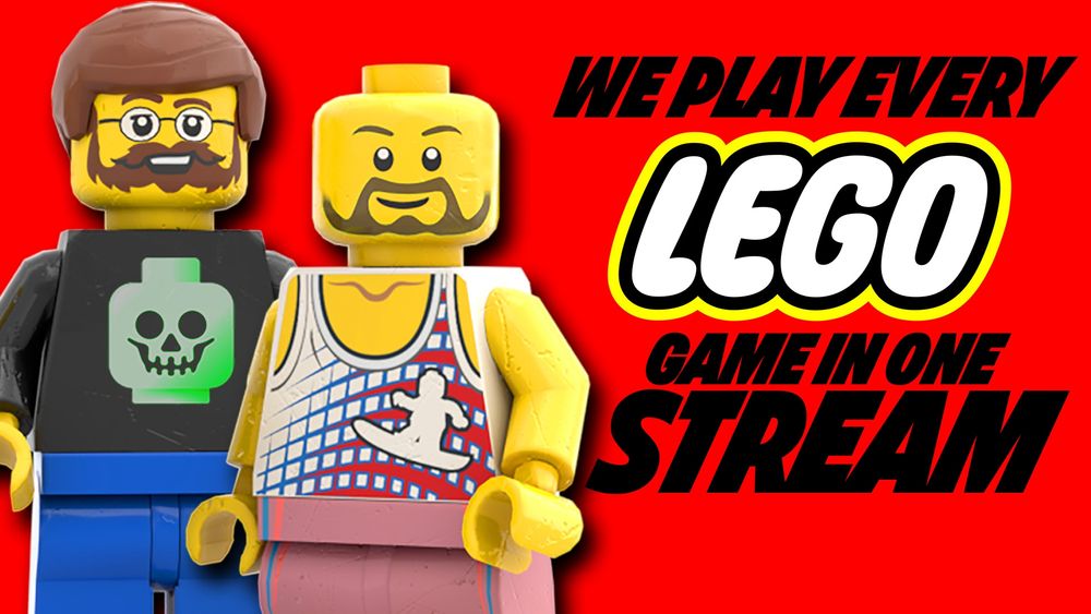 Shaun & Greyson as Lego people