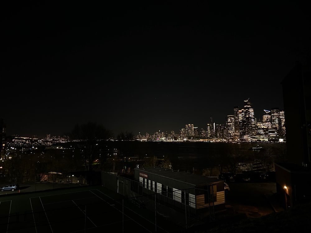 NYC view from Hoboken (S.I.T.’s CPH dorm)