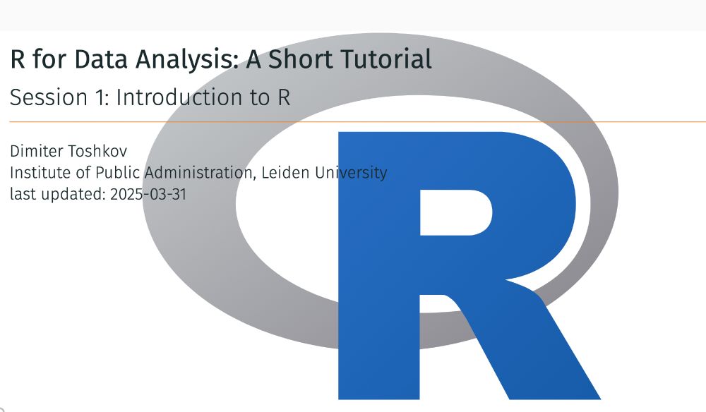 Introduction to R for social scientists covering fundamentals, data wrangling, data analysis with statistical models, and data visualisation