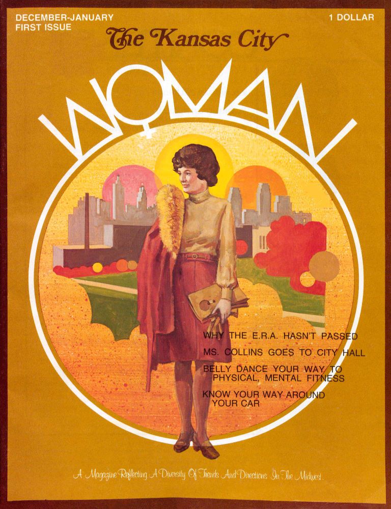 The Kansas City Woman magazine cover from the first issue.