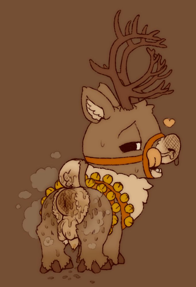 dirty wet reindeer butt full of gravy