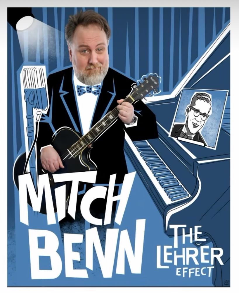 Flyer for Mitch’s show.