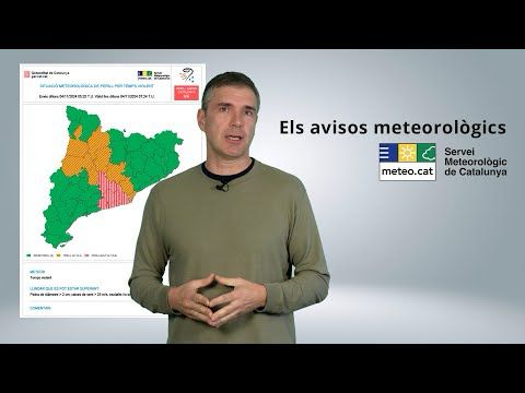 Avisos de Situació Meteorològica de Perill del Servei Meteorològic de Catalunya