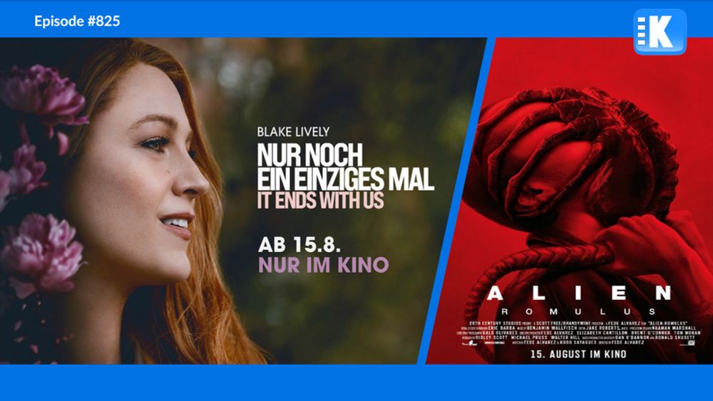 Nur noch ein einziges Mal | It Ends with us | ALIEN | ROMULUS | Kritik | Kinocast