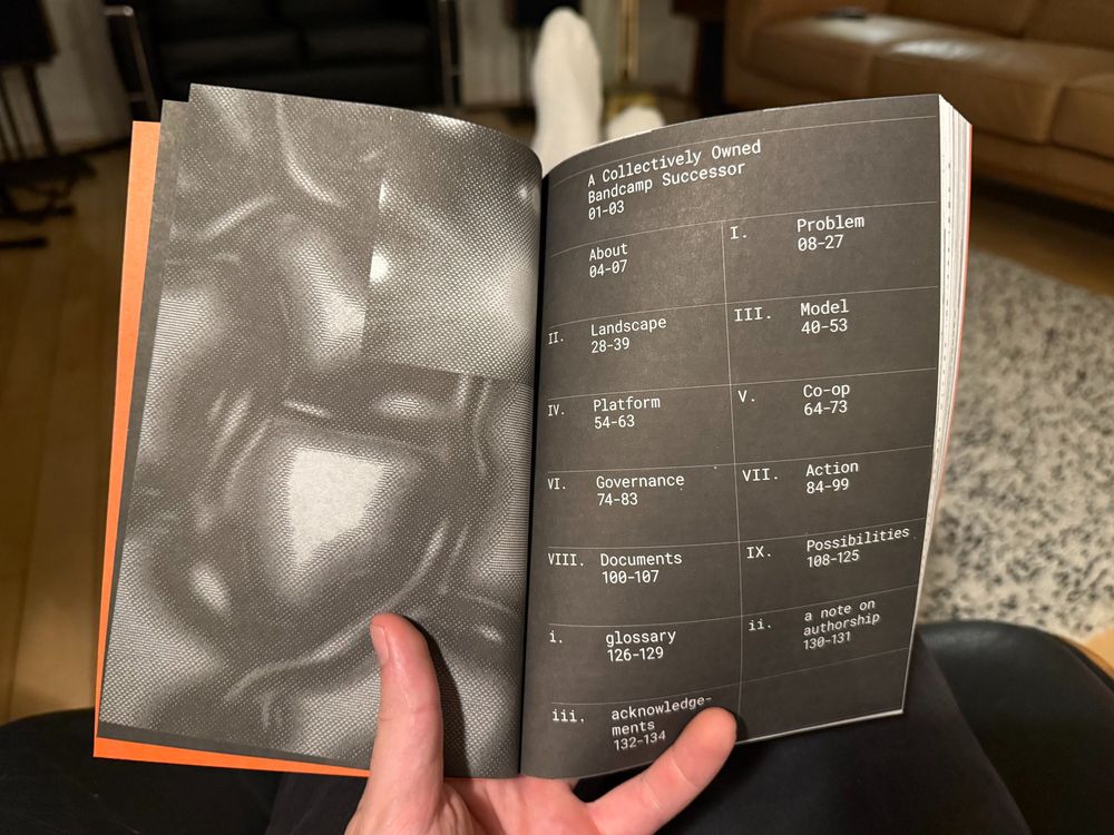 The table of contents from the Subvert zine