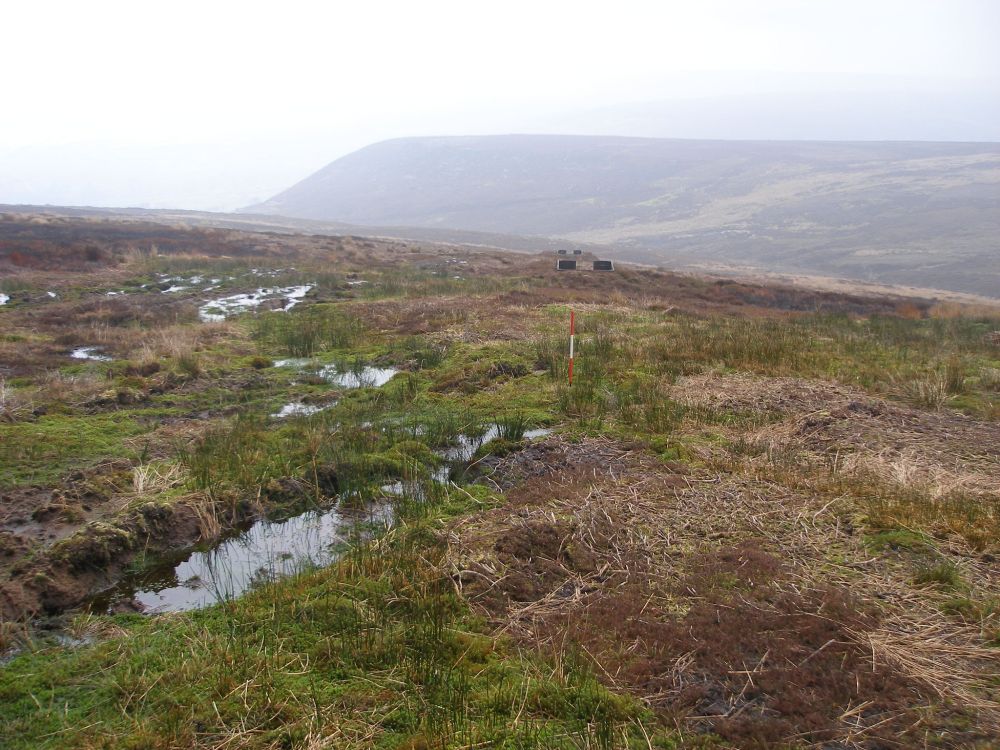 North York Moors, Westerdale, high altitude, remote, peat moorland, eroding, losing fragile archaeology