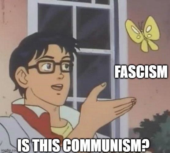 FASCISM

IS THIS Communism?