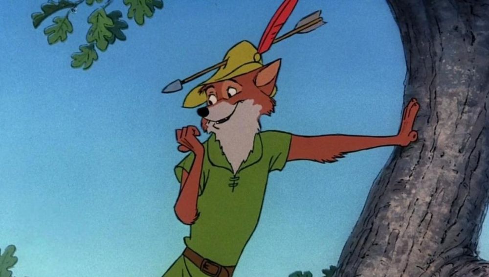Robin Hood the hot anthro fox from the animated Robin Hood