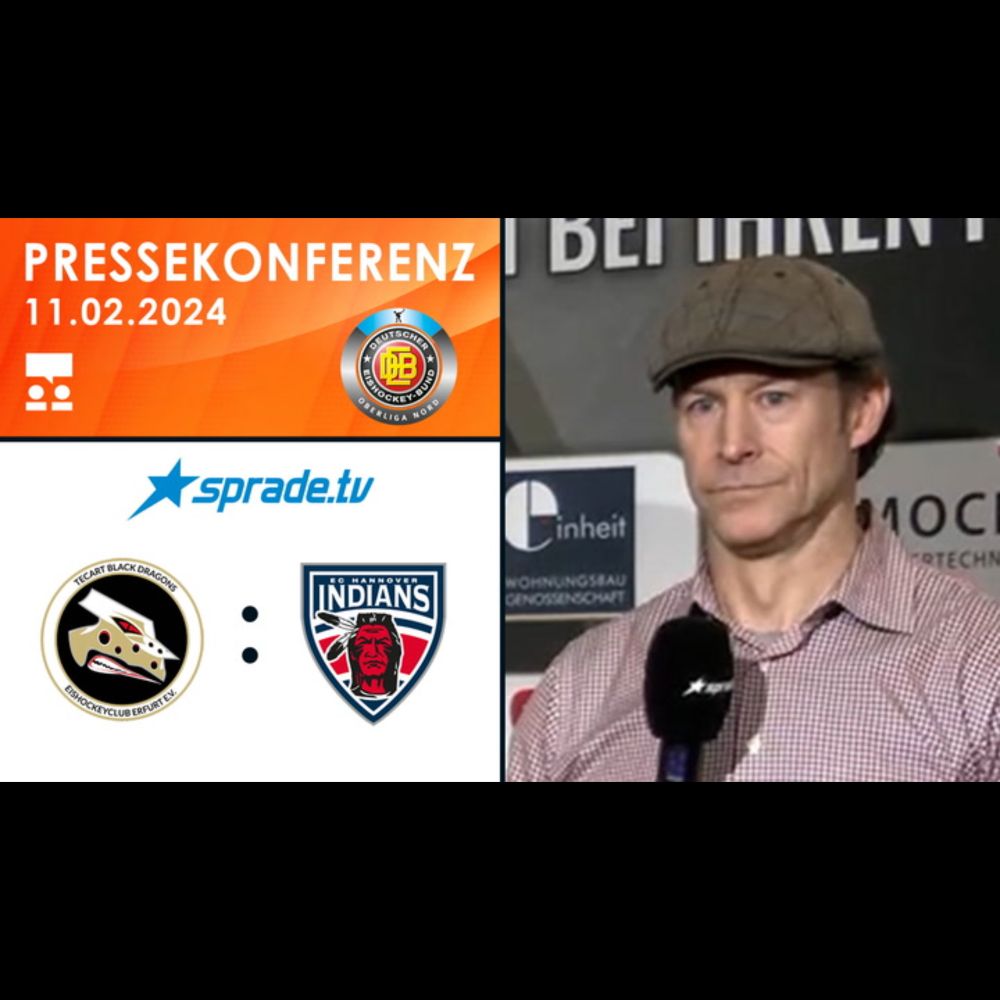 11.02.2024 - Pressekonferenz - TecArt BlackDragons vs. Hannover Indians