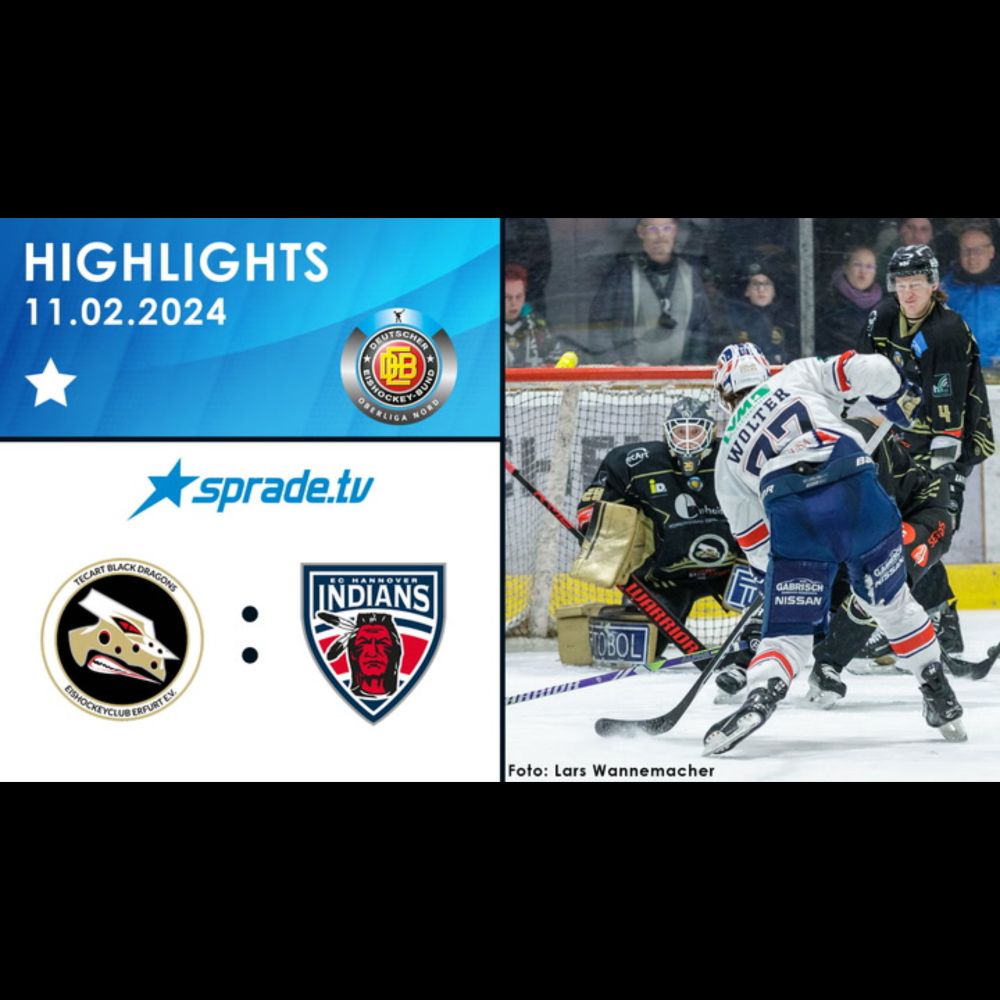 11.02.2024 - Highlights - TecArt BlackDragons vs. Hannover Indians