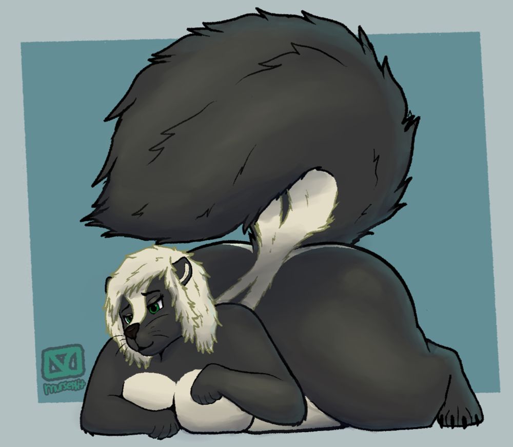 Shortstack ultra pear shaped skunk girl. Butt so big you can see it from every angle. She looks like she's beating eaten by her own ass. God I love her.