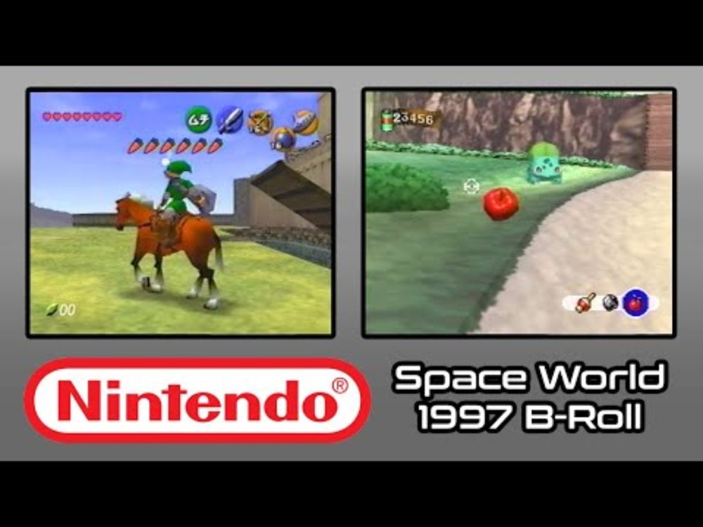 Nintendo Space World 1997 B-Roll Complete