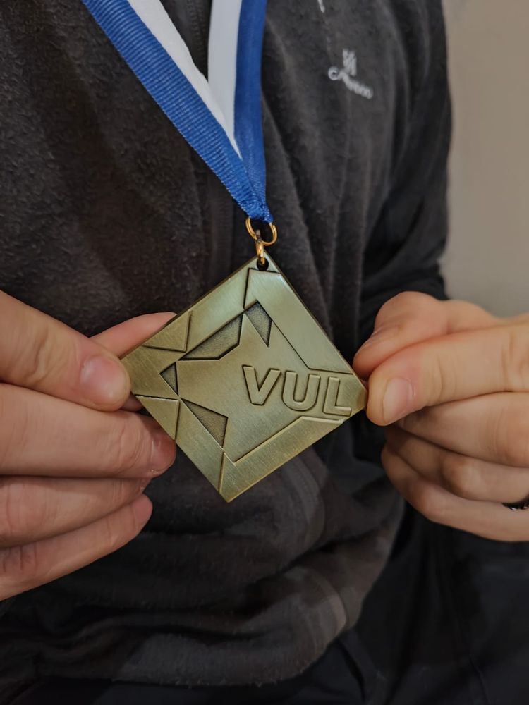 3th place medal. 
