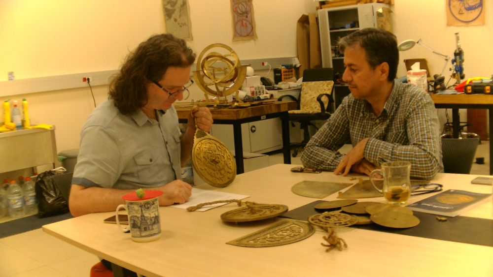 Taha Yasin Arslan (left) and Hamid Bohloul (right).