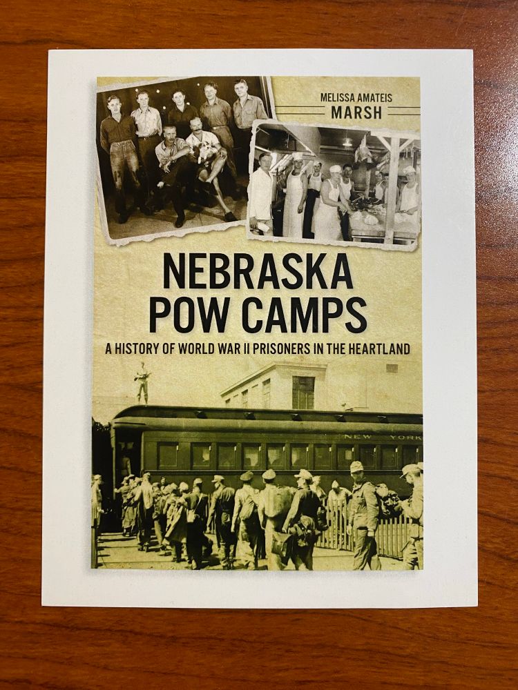 Cover of book titled “Nebraska POW Camps.”