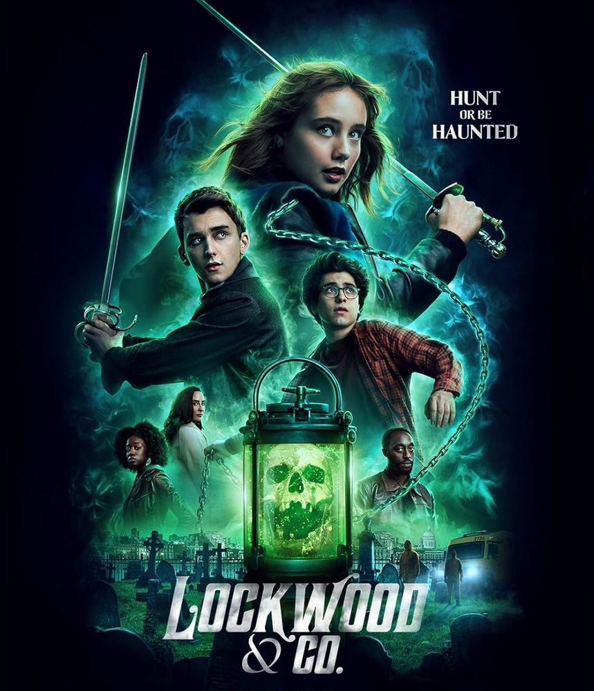 A promo pic for the Netflix show Lockwood and Co.