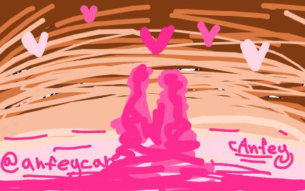 doodle i did that has the same idea of the previous post's drawing, but it's way more rough due to it being a little doodle