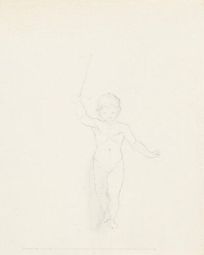 Seisova alaston poika