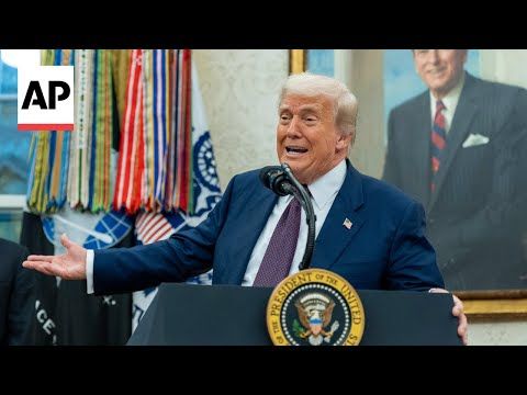 Trump says he will put a 100% tariff on computer chips
