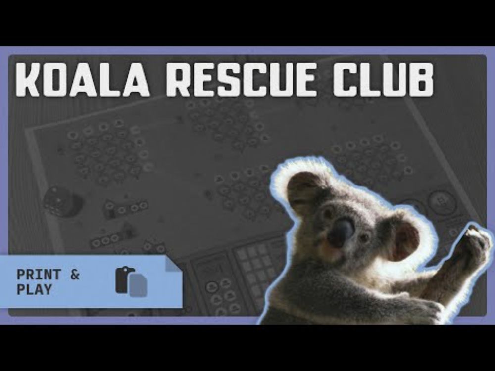 Koala Rescue Club | Print & Play