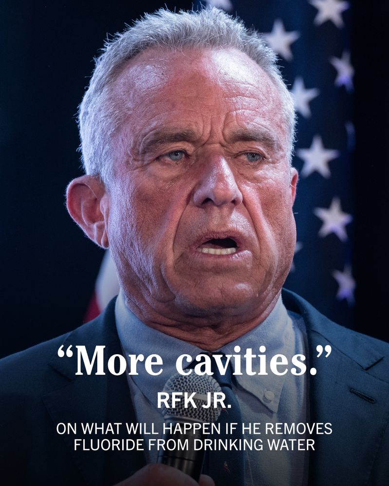 Graphic featuring RFK Jr. Below is overlaying text that reads: 