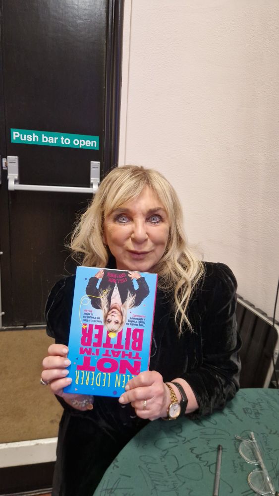 Helen Lederer 
Not that I'm bitter 
Portsmouth Central library 
28th February 2025