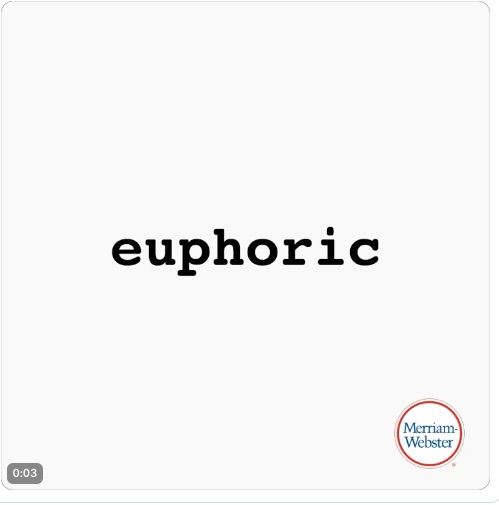 screen shot says "euphoric"