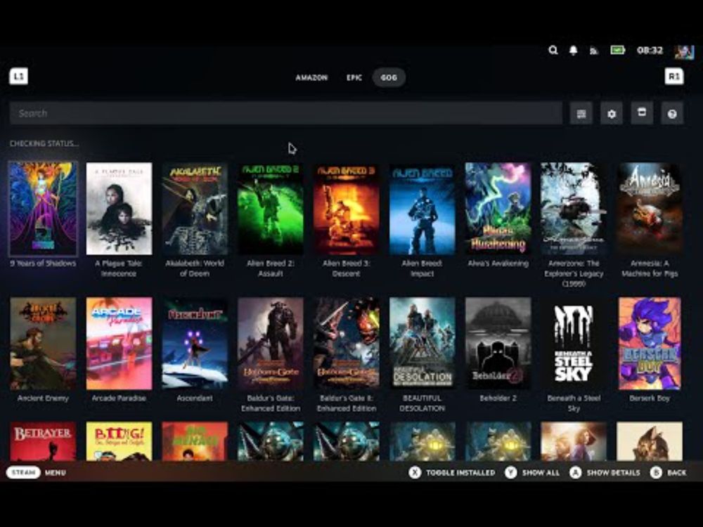 How to Install Junk Store 2.0 on Steam Deck (Epic, GOG, Amazon)
