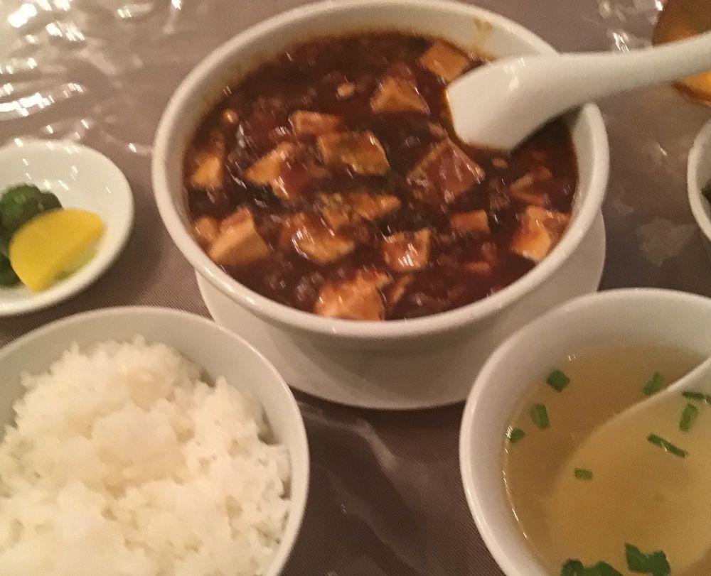 今日も麻婆豆腐