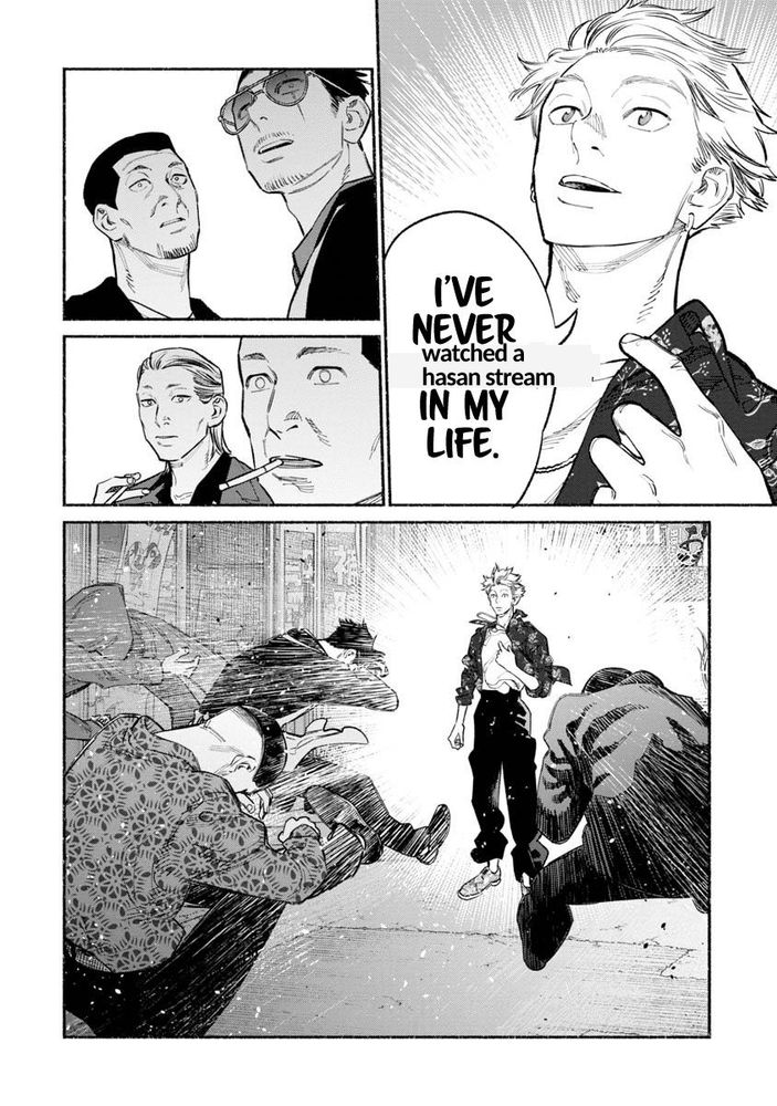 ive never played league of legends in my life meme replacing playing league with "watched a hasan stream"