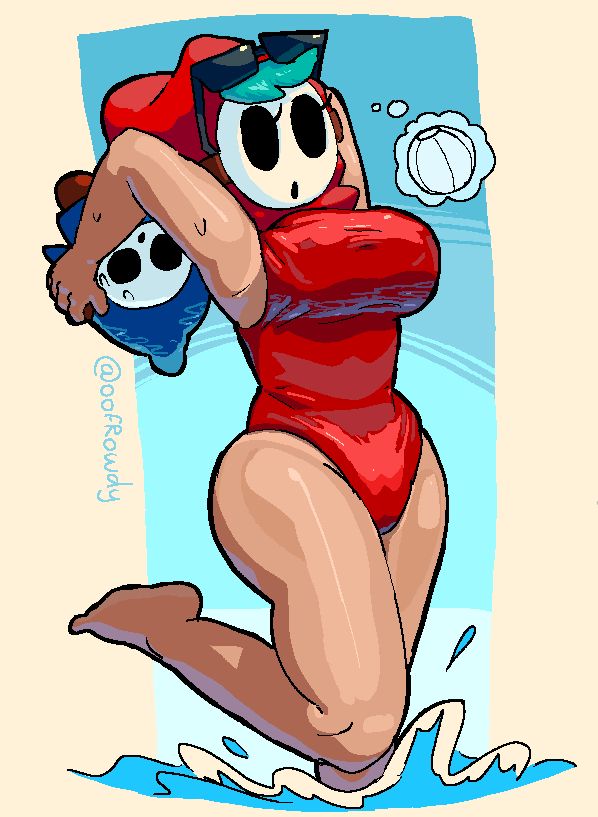 Shygirl,Fanart,beach 