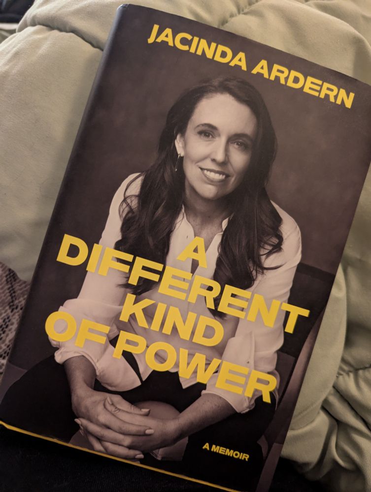 Cover of "A Different Kind of Power" by Jacinda Ardern
