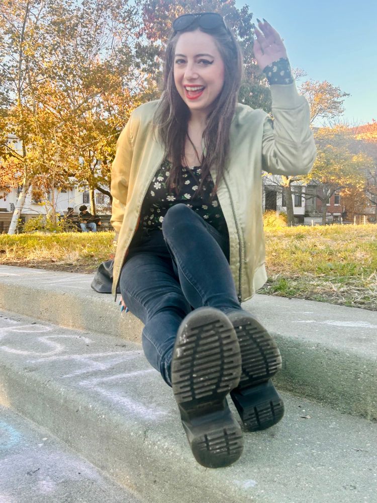 Same but closer up and I’m smiling 