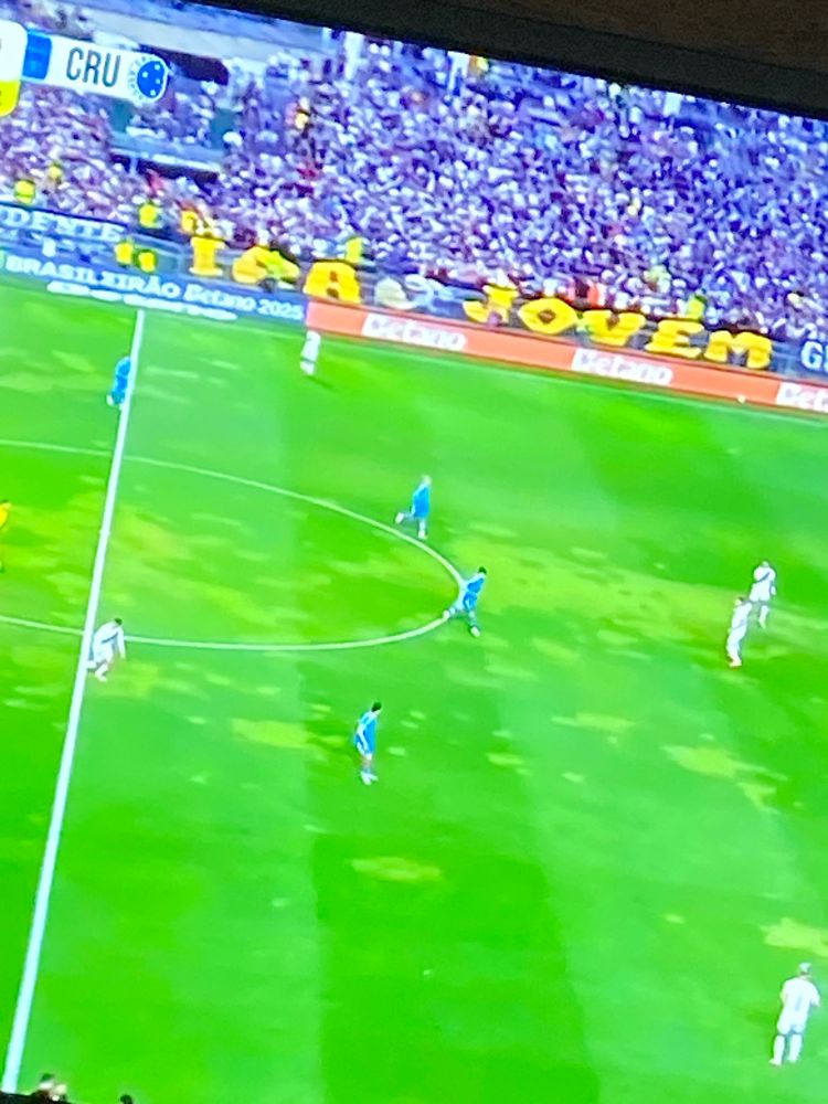 Jogadores do Vasco de Branco e do cruzeiro de azul no campo