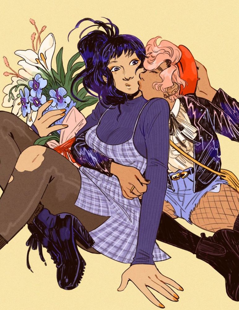 lesbians 
-please tag artist 