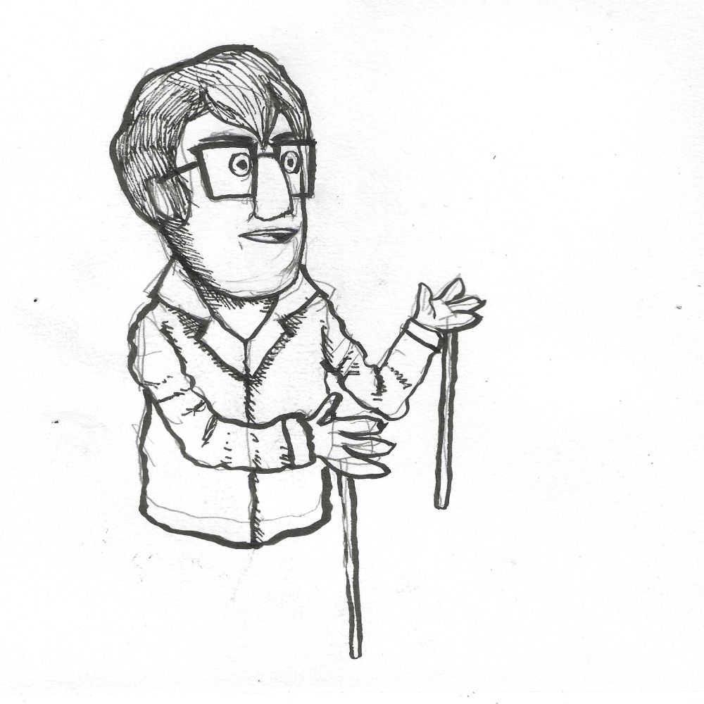 Brace Belden if he were a Muppet.