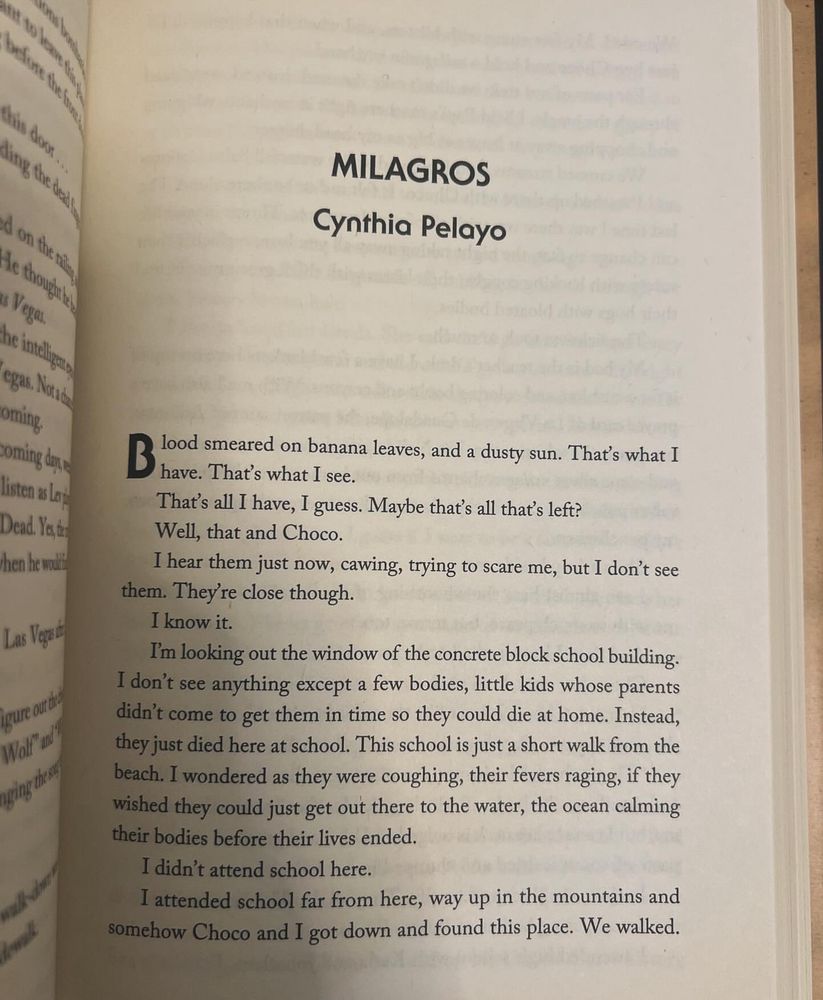 Posted @withregram • @cynthiapelayoauthor “Show me a man or a woman alone and I’ll show you a saint. Give me two and they’ll fall in love. Give me three and they’ll invent the charming thing we call ‘society’. Give me four and they’ll build a pyramid. Give me five and they’ll make one an outcast. Give me six and they’ll reinvent prejudice. Give me seven and in seven years they’ll reinvent warfare. Man may have been made in the image of God, but human society was made in the image of His opposite number, and is always trying to get back home.”—Stephen King, The Stand

Contributor copies have arrived of THE END OF THE WORLD AS WE KNOW IT: STORIES FROM STEPHEN KING’S THE STAND.

Thank you Stephen King, and to the editors Brian Keene and Christopher Golden.

Available August 19th and it includes my short story “Milagros,” where I take The Stand to Puerto Rico.

I will be at Bucket O Blood Books in Chicago on the 19th, in conversation with the delightful booksellers about the book, Stephen King and signing copies.

@gallerybooks @simonandschuster