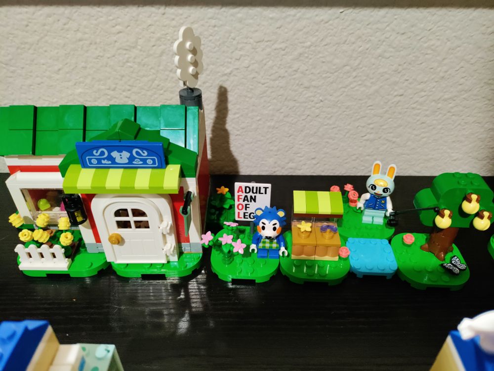 Ables Store from the Lego Animal Crossing set, with some of my own decorations added in!