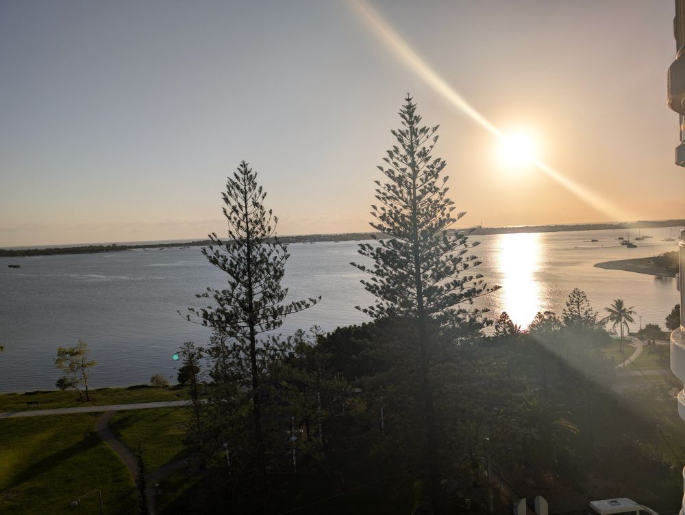 Early morning sunrise 