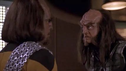 Worf vs Gowron