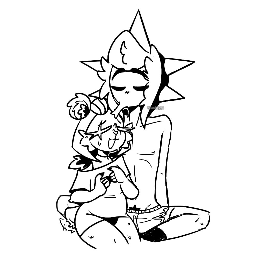 Aftercare or something idk I sketched this 5 minutes ago