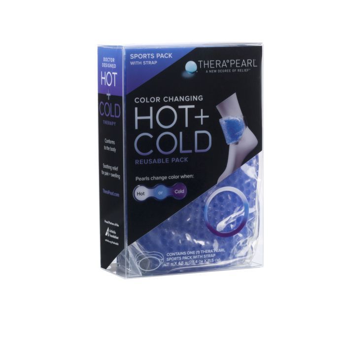 Picture of a fantastic ankle hot/cold wrap. 